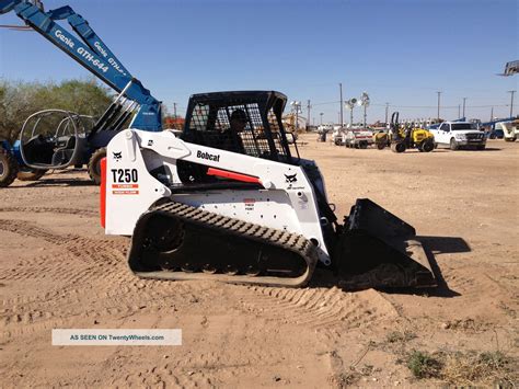 bobcat t250 track size